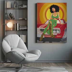 Tablou canvas „The Old Times” de Tessie Gachoka