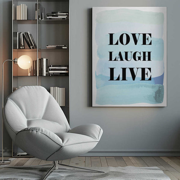 Tablou canvas „Live Joyfully Always” de Martina