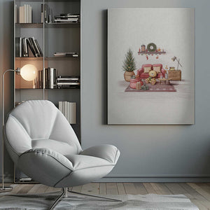 Tablou canvas „Cozy Room” de Xuan Thai