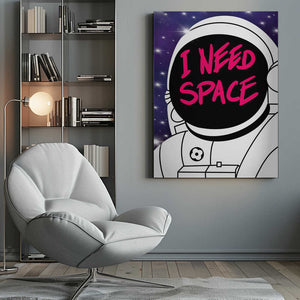Tablou canvas „I need spece” de Tomas Härstedt