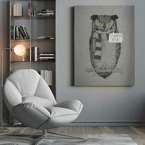 Tablou canvas „It's winter, bitch!” de Balazs Solti