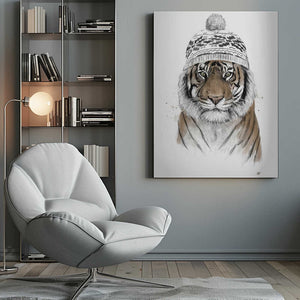 Tablou canvas „Siberian tiger” de Balazs Solti