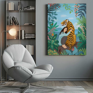 Tablou canvas „Tiger” de Petra Holíková