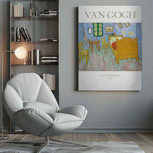Tablou canvas „The Bedroom” de Vincent Van Gogh