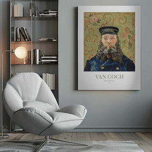 Tablou canvas „The Postman” de Vincent Van Gogh