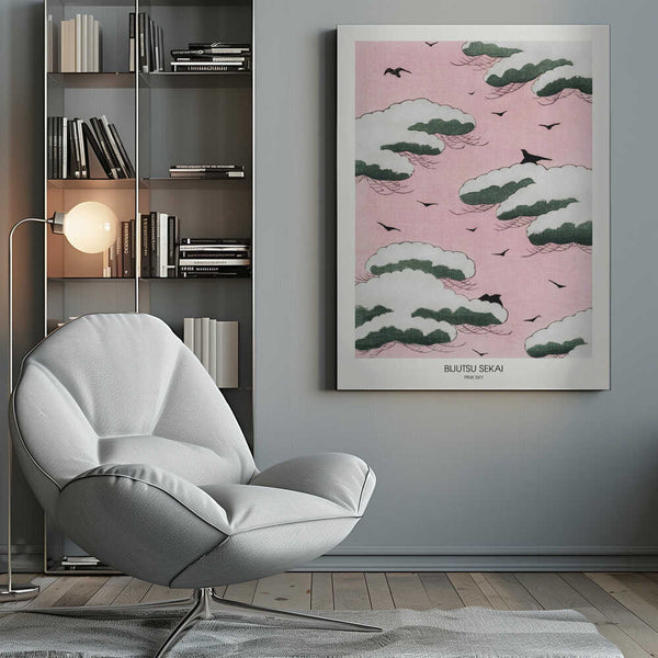 Tablou canvas „Pink Sky” de Bijutsu Sekai