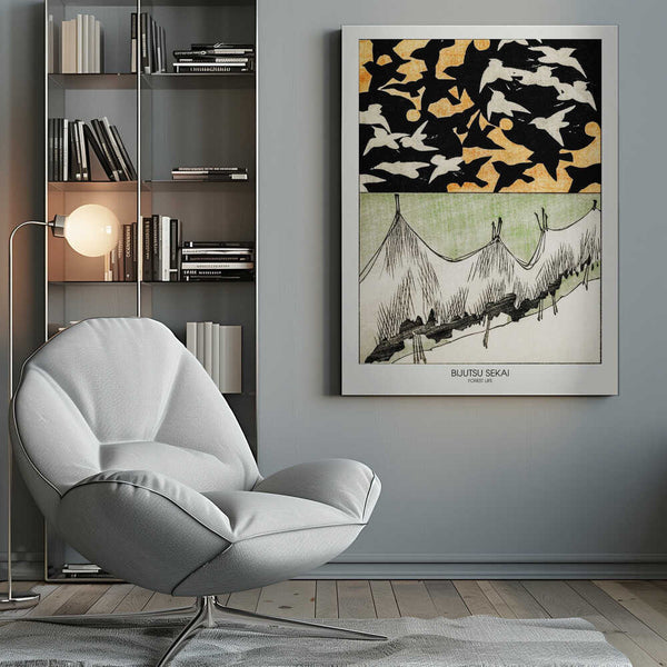 Tablou canvas „Forest Life” de Bijutsu Sekai