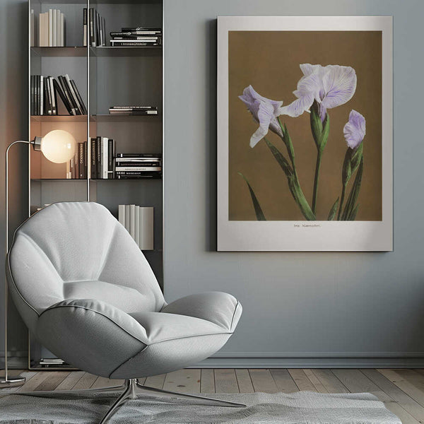 Tablou canvas „Iris Kæmpferi no2” de Ogawa Kazumasa