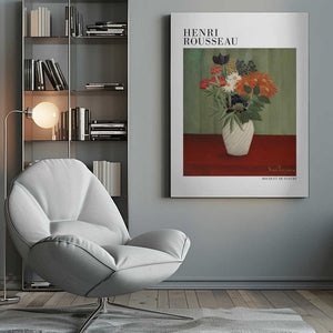 Tablou canvas „Bouquet De Fleurs” de Henri Rousseau