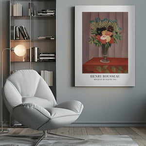 Tablou canvas „Bouquet De Fleurs 1910” de Henri Rousseau