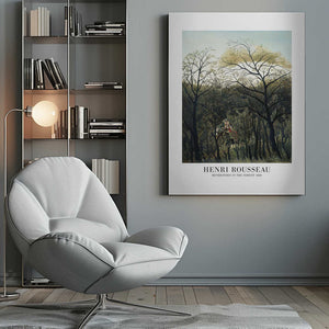 Tablou canvas „Rendezvous In The Forest” de Henri Rousseau