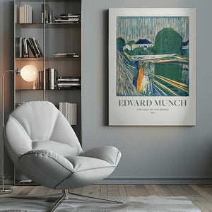 Tablou canvas „The Girls On The Bridge” de Edvard Munch