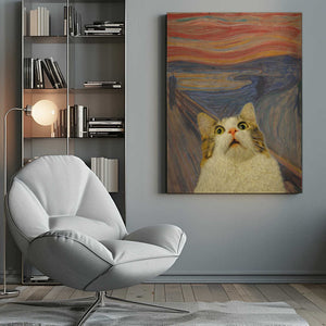 Tablou canvas „The Meow 02” de Artelele