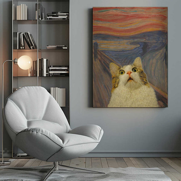 Tablou canvas „The Meow 02” de Artelele