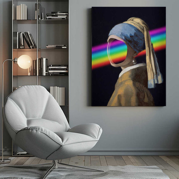 Tablou canvas „Rainbow Portrait” de Artelele