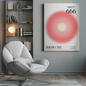 Tablou canvas „Angel Number 666” de Amélie