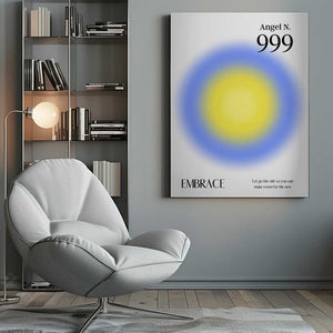 Tablou canvas „Angel Number 999” de Amélie