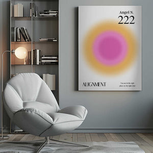 Tablou canvas „Angel Number 222” de Amélie