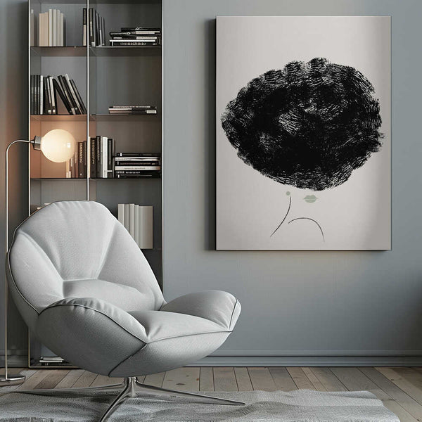 Tablou canvas „Green Lips” de Pictufy Studio II