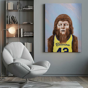 Tablou canvas „Teen Wolf” de Famous When Dead