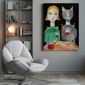 Tablou canvas „Best Friends” de Sharyn Bursic