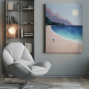 Tablou canvas „Surf Beach” de longwayhome