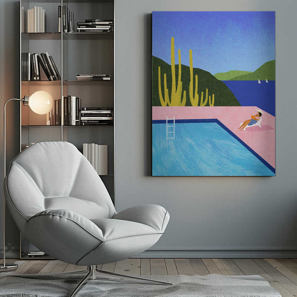 Tablou canvas „Swimming Pool” de longwayhome
