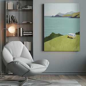 Tablou canvas „Van Life” de longwayhome