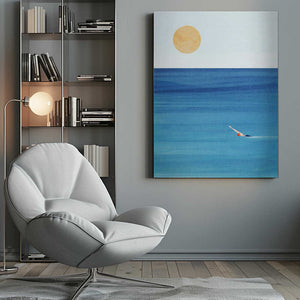 Tablou canvas „Sea Swim” de longwayhome