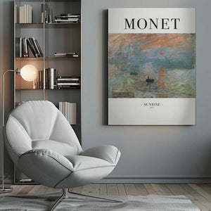 Tablou canvas „Sunrise 1872” de Claude Monet