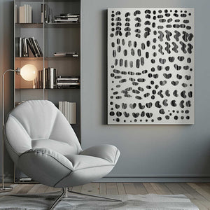 Tablou canvas „Dots and Strokes” de Dan Hobday