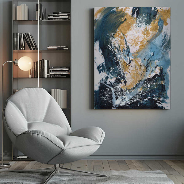 Tablou canvas „Golden Sea” de Dan Hobday
