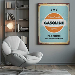 Tablou canvas „Gasoline” de Fadil Roze