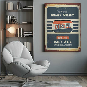 Tablou canvas „Diesel Original” de Fadil Roze