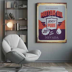 Tablou canvas „Nevada Oil” de Fadil Roze