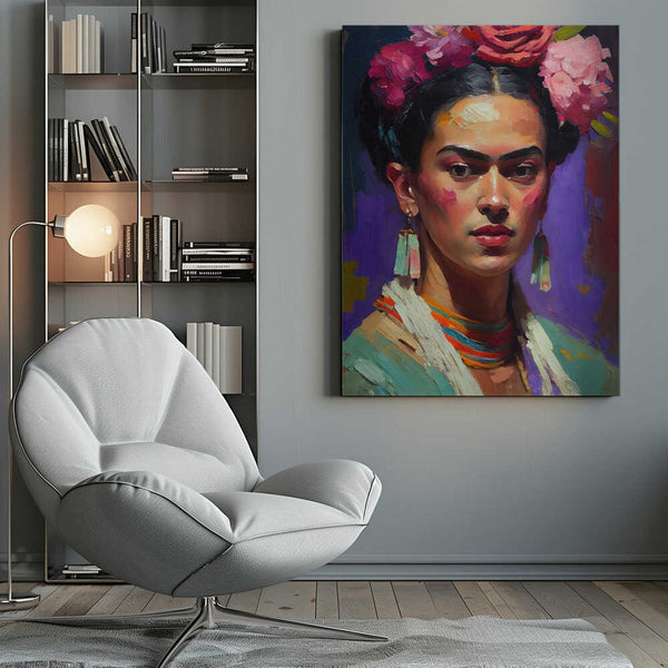Tablou canvas „Vibrant Elegance” de Treechild