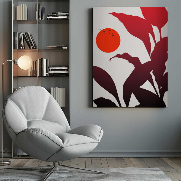 Tablou canvas „Tropical Sunset” de Kubistika