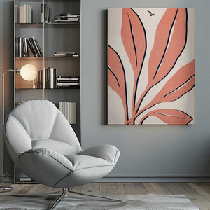 Tablou canvas „Ophelia   Rosé” de Kubistika