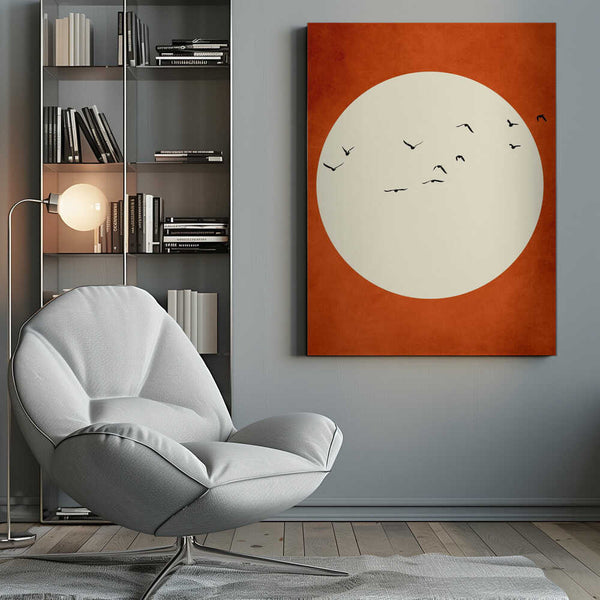 Tablou canvas „Warming Feelings” de Kubistika