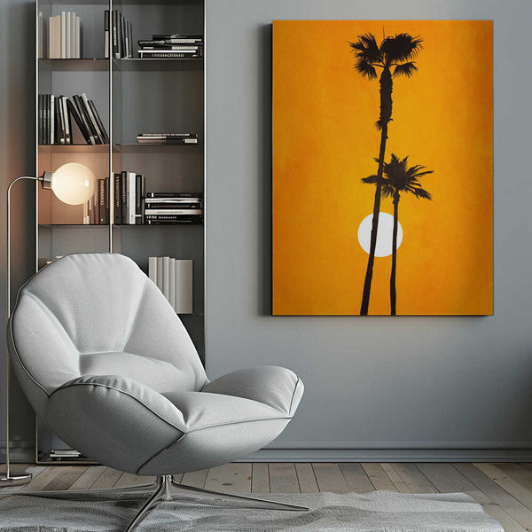 Tablou canvas „Sunshine Paradise” de Kubistika