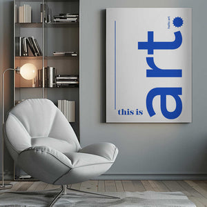 Tablou canvas „Hello Bold Typography” de Athene Fritsch