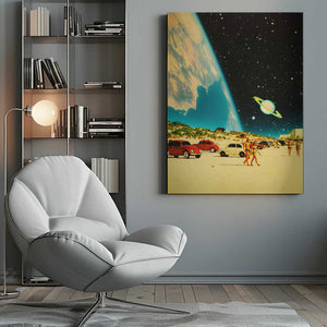 Tablou canvas „Galaxy Beach” de Taudalpoi