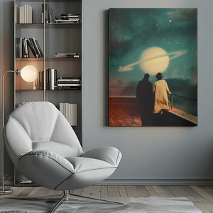 Tablou canvas „Together Through Storms” de Taudalpoi