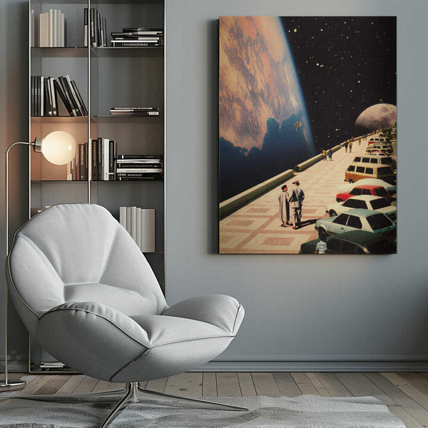 Tablou canvas „Space Promenade” de Taudalpoi