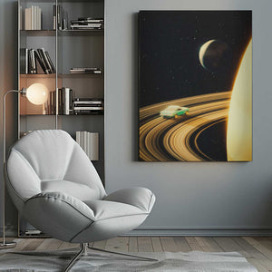 Tablou canvas „Saturn Highway” de Taudalpoi