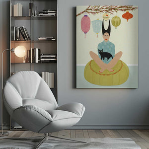 Tablou canvas „Gatuela” de Jota de jai