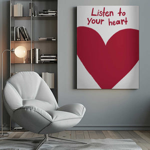 Tablou canvas „Heart's Whisper” de Athene Fritsch