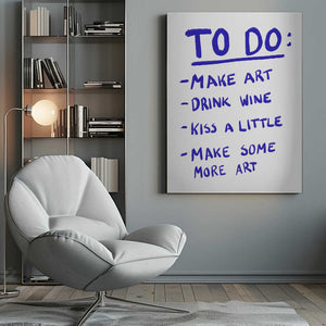 Tablou canvas „Creative To-Do List” de Athene Fritsch