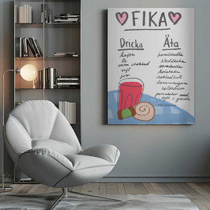 Tablou canvas „Swedish Fika Treats” de Athene Fritsch