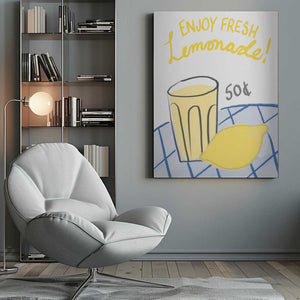 Tablou canvas „Refreshing Sip Deal” de Athene Fritsch